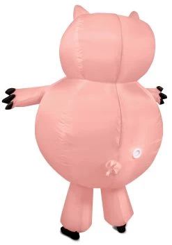 Toy Story Hamm Inflatable Costume For Adults -Halloween Costume Shop toy story adult hamm inflatable costume alt 2