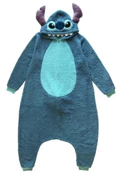 Stitch Union Suit Onesie For Adults -Halloween Costume Shop unisex stitch union suit kigurumi alt 2