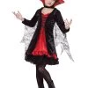 Fun World Vampire Web Costume For Girls