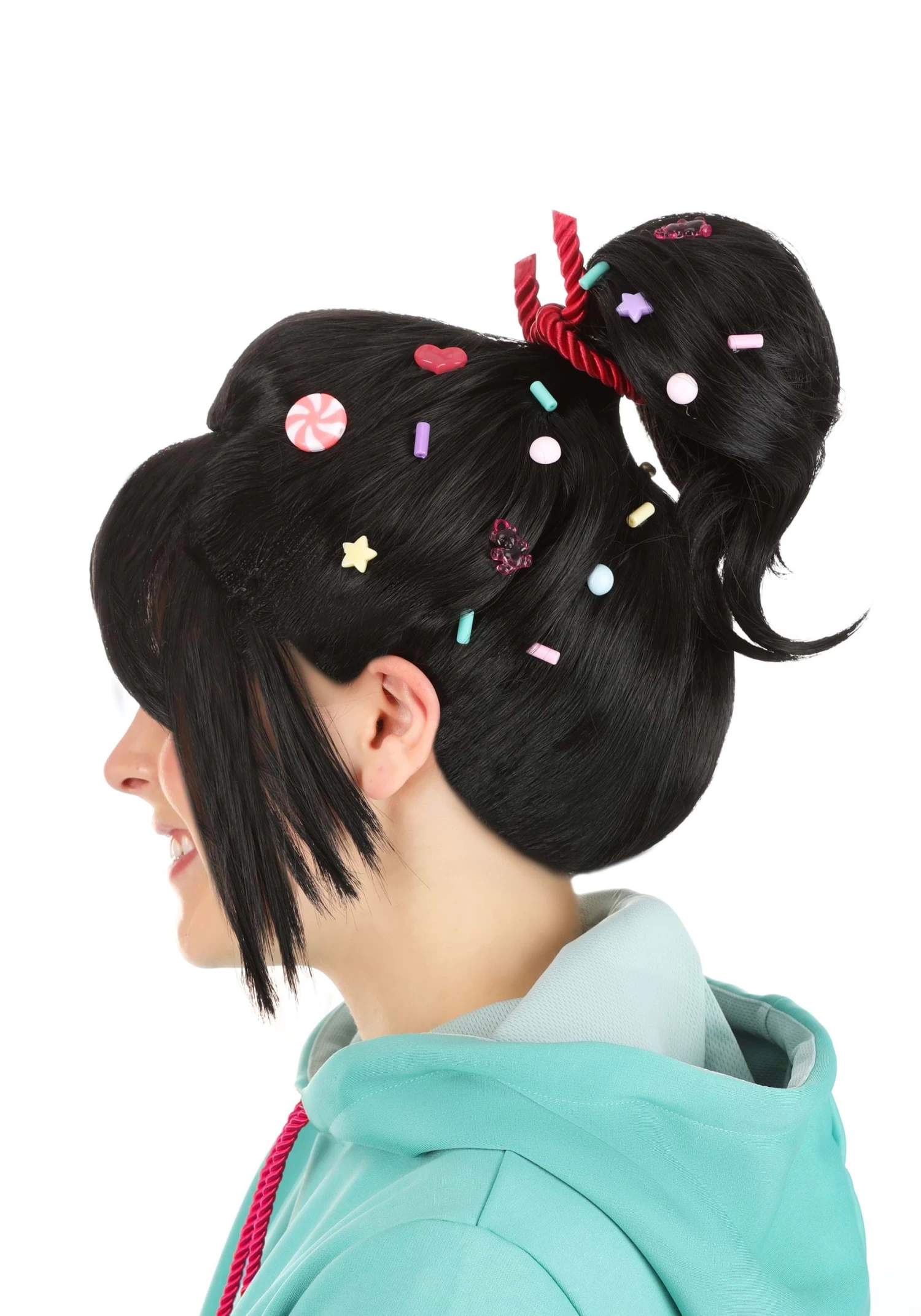 Disney Wreck It Ralph Vanellope Wig For Women 5 Disney Wreck It Ralph Vanellope Wig For Women - Image 3