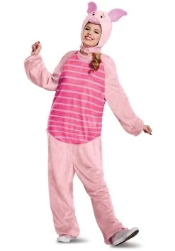 Adult Deluxe Winnie The Pooh Piglet Costume -Halloween Costume Shop winnie the pooh piglet deluxe adult costume alt 2