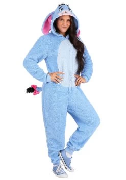 Winnie The Pooh Women's Eeyore Union Suit Costume