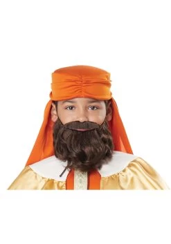 Wise Man Brown Beard And Mustache For Boys