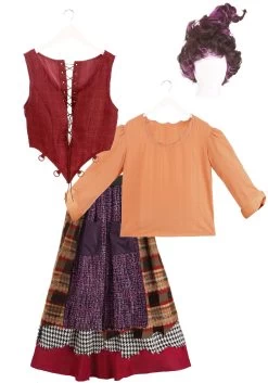 Mary Sanderson Costume For Women From Disney’s Hocus Pocus -Halloween Costume Shop women authentic hocus pocus mary sanderson costume alt 12