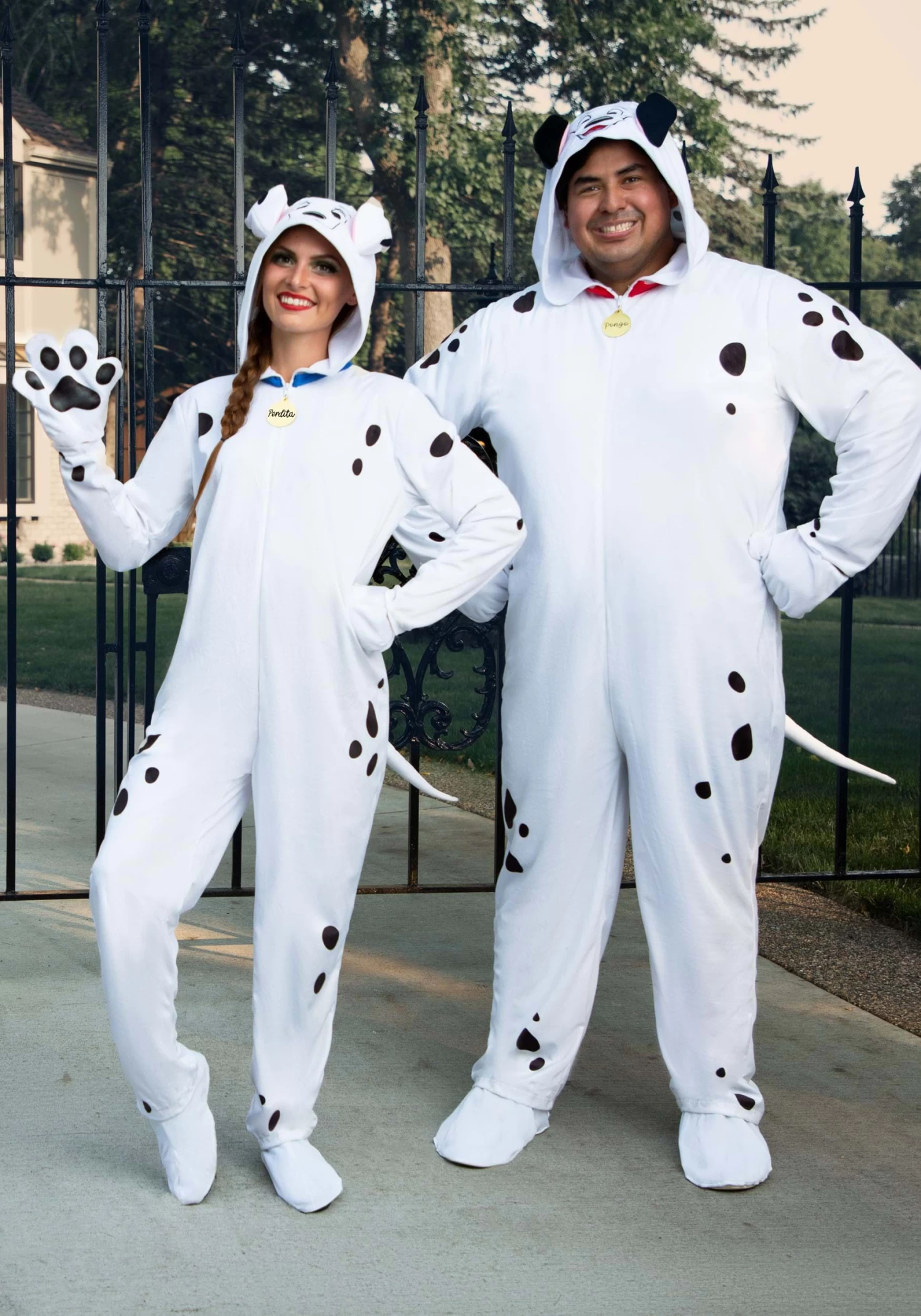 Disney 101 Dalmatians Women's Perdita Costume Onesie 4 Disney 101 Dalmatians Women's Perdita Costume Onesie - Image 2