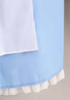 Belle Blue Dress Costume For Women From Disney's Beauty And The Beast -Halloween Costume Shop womens beauty and the beast belle blue dress alt 4