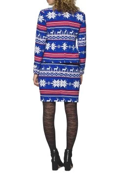 Opposuits Women's Ugly Christmas Sweater OppoSuit -Halloween Costume Shop womens christmas sweater opposuit alt 1