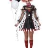 Creepy Clown Costume For Women