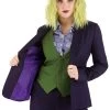Dark Knight Joker Blazer For Women -Halloween Costume Shop womens dark knight joker blazer