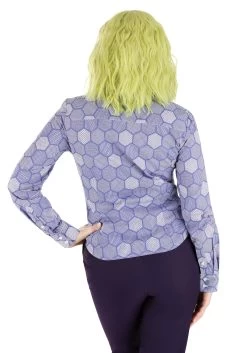 Women's The Dark Knight Joker Shirt -Halloween Costume Shop womens dark knight joker shirt alt 2