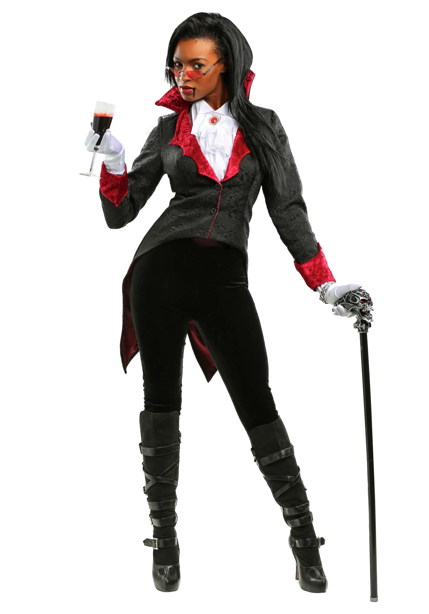 Women's Dashing Vampiress Costume 3 Women's Dashing Vampiress Costume