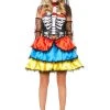 Day Of The Dead Senorita Women's Costume