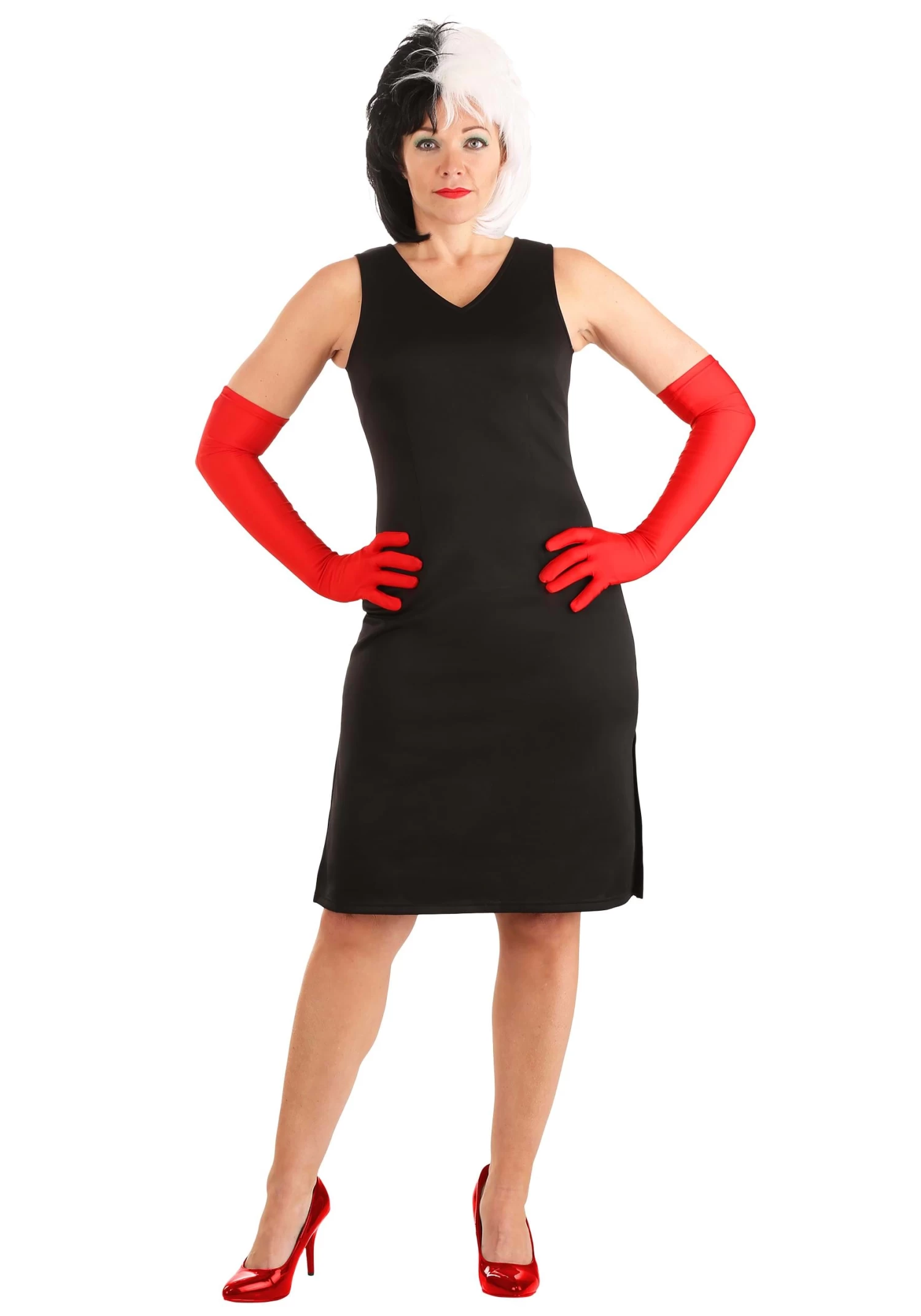 Cruella De Vil Coat Costume For Women From Disney's 101 Dalmatians 12 Cruella De Vil Coat Costume For Women From Disney's 101 Dalmatians - Image 10