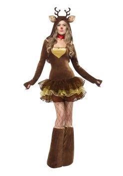 Smiffys Reindeer Costume For Women