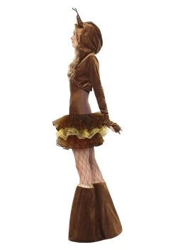 Smiffys Reindeer Costume For Women -Halloween Costume Shop womens fever reindeer costume side