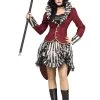 Fun World Women's Freak Show Ringmistress Costume -Halloween Costume Shop womens freakshow ringmistress costume
