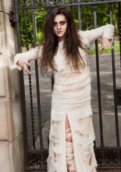 Women's Full Length Mummy Costume -Halloween Costume Shop womens full length mummy alt 4 1