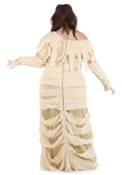 Women's Plus Size Full Length Mummy Costume -Halloween Costume Shop womens full length mummy alt 4