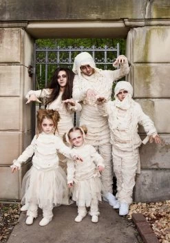 Women's Full Length Mummy Costume -Halloween Costume Shop womens full length mummy alt 5