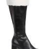 Mrs. Claus Gogo Fur Topped Boots For Women