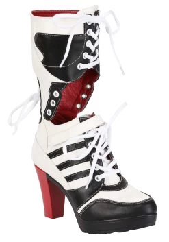 Harlequin High Heel Boots For Women