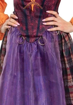 Disguise Hocus Pocus Deluxe Mary Costume For Women -Halloween Costume Shop womens hocus pocus deluxe mary costume alt 7