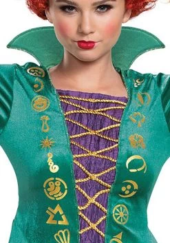 Disguise Hocus Pocus Deluxe Wini Costume For Women -Halloween Costume Shop womens hocus pocus deluxe wini costume alt 3