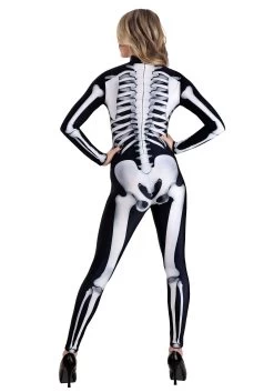 New Arrival -Halloween Costume Shop womens jumpsuit skeleton costume alt 1