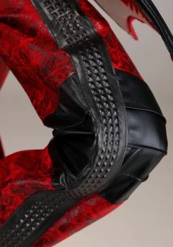 Leather Devil Costume For Women -Halloween Costume Shop womens leather devil costume alt 5