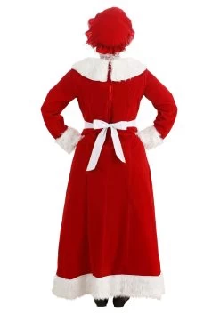 Deluxe Mrs Claus Costume For Women -Halloween Costume Shop womens mrs claus deluxe costume alt 2