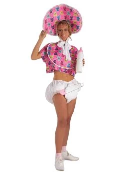 Women's Pink Baby Doll Costume