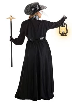 Women's Plague Doctor Costume -Halloween Costume Shop womens plague doctor costume alt 2