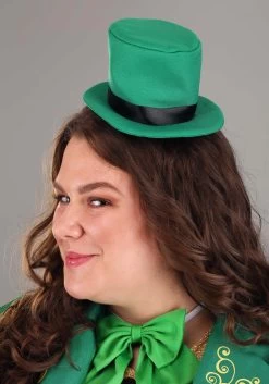 Plus Size Charming Leprechaun Costume For Women -Halloween Costume Shop womens plus charming leprechaun costume alt 5