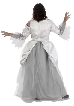 Women's Plus Size 18th Century Ghost Costume Dress -Halloween Costume Shop womens plus size 18th century ghost costume alt 1
