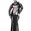 Fun World Plus Size Beautiful Bones Costume For Women 2 Fun World Plus Size Beautiful Bones Costume For Women -Halloween Costume Shop womens plus size beautiful bones costume