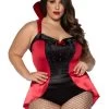 LEG AVENUE Women's Plus Size Devilish Darling Costume -Halloween Costume Shop womens plus size devilish darling