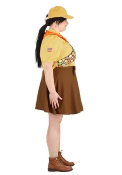 Plus Size Disney And Pixar Wilderness Explorer UP Costume For Women -Halloween Costume Shop womens plus size disney pixar up wilderness exp alt 10