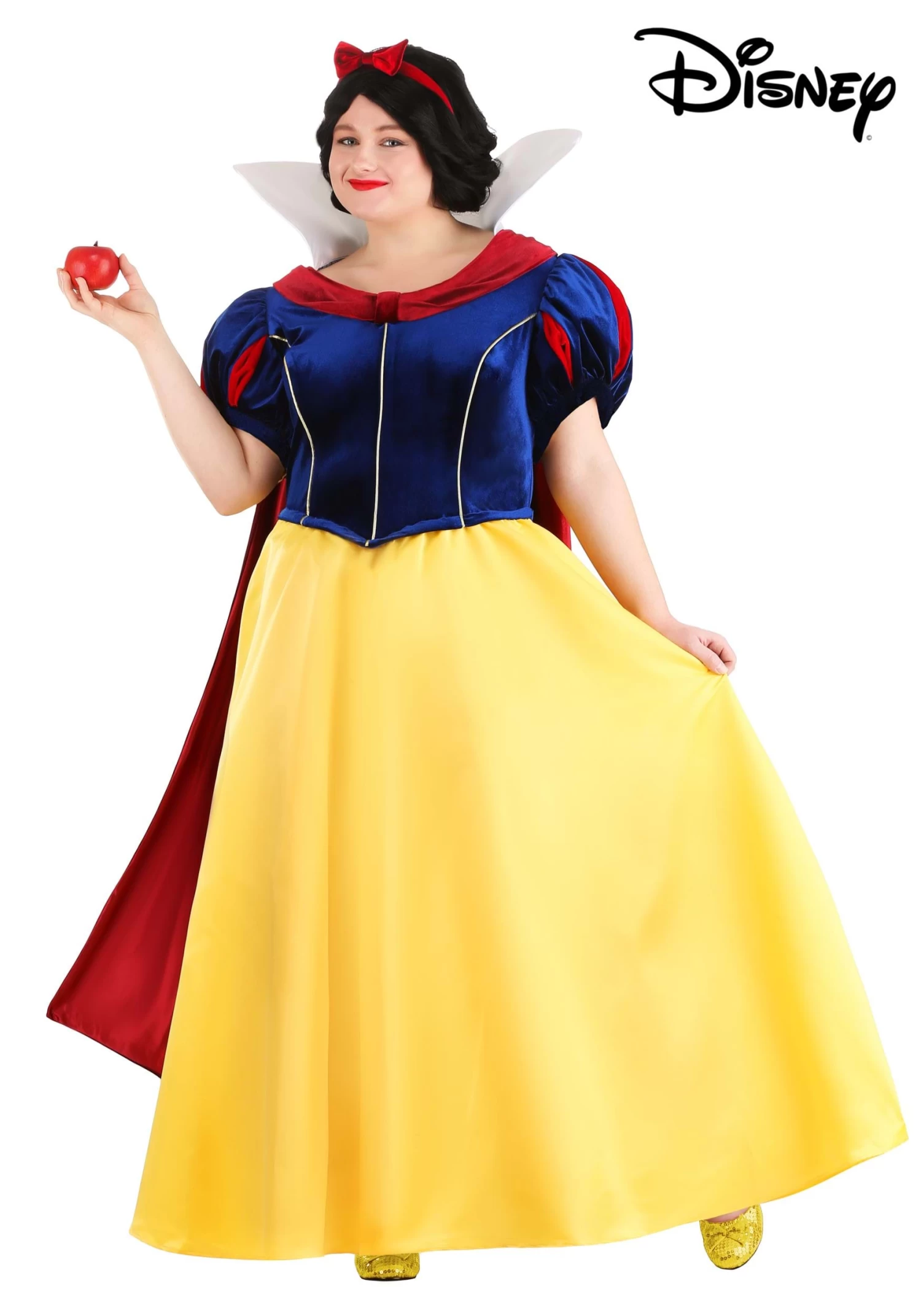 Snow White Costume For Plus Size Women From Disney's Snow White 4 Snow White Costume For Plus Size Women From Disney's Snow White - Image 2