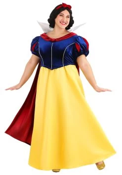 Snow White Costume For Plus Size Women From Disney's Snow White 14 Snow White Costume For Plus Size Women From Disney's Snow White -Halloween Costume Shop womens plus size disney snow white costume alt 9