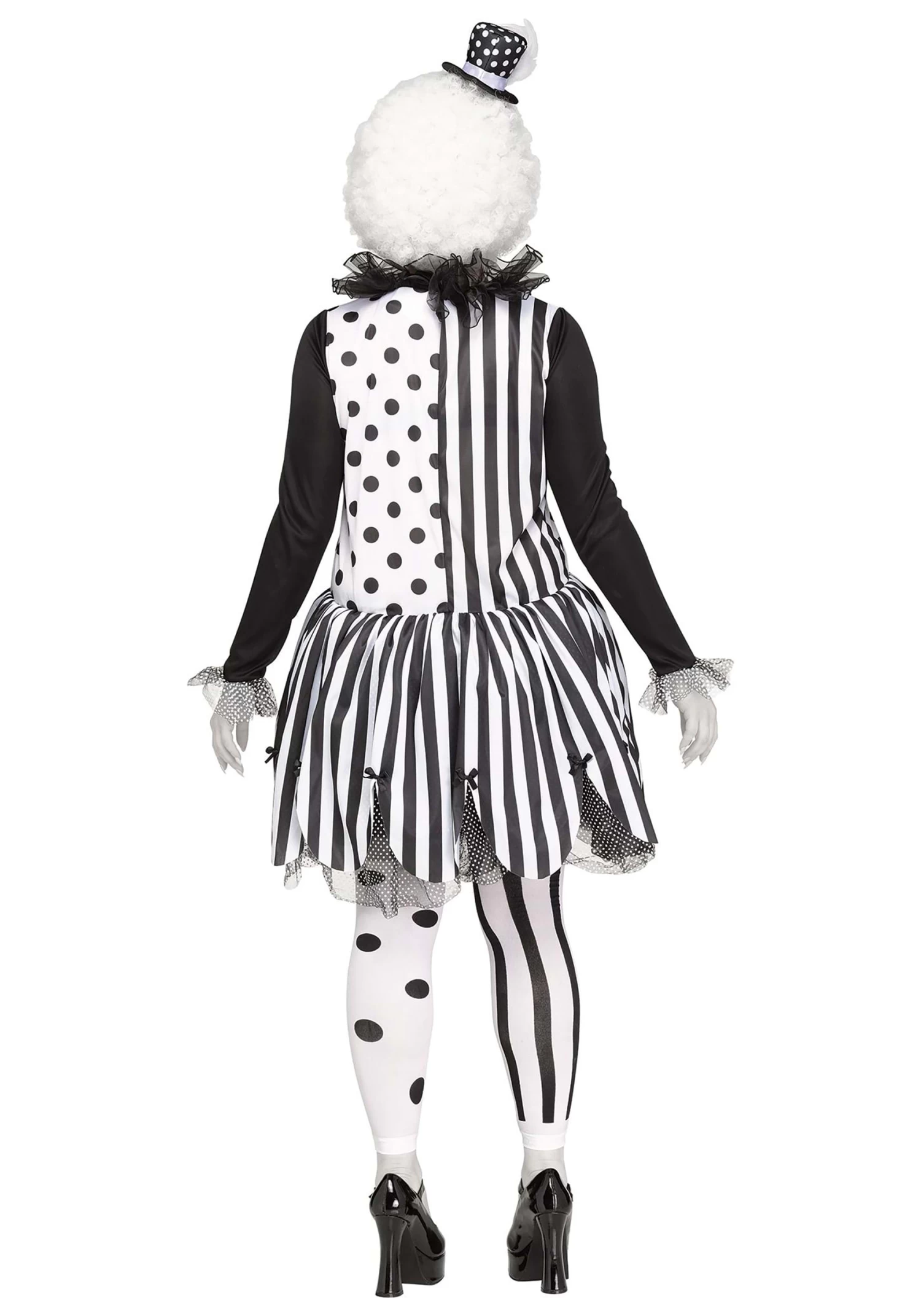 Fun World Women's Killer Clown Plus Size Costume 4 Fun World Women's Killer Clown Plus Size Costume - Image 2