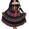 Dreamgirl Plus Size Lady Of The Dead Costume For Women -Halloween Costume Shop womens plus size lady of the dead costume