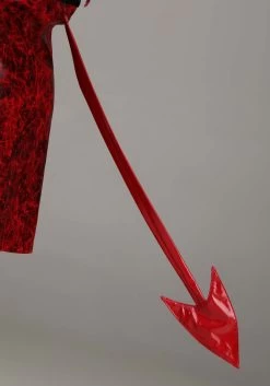 Plus Size Leather Devil Costume For Women -Halloween Costume Shop womens plus size leather devil costume alt 7