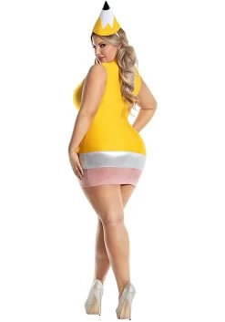 Sexy Plus Size Pretty Pencil Women's Costume -Halloween Costume Shop womens plus size pretty pencil alt 1