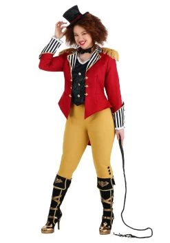 Ravishing Ringmaster Womens Costume -Halloween Costume Shop womens ravishing ringmaster costume alt 1