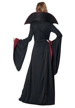 Royal Vampire Costume For Women -Halloween Costume Shop womens royal vampire costume alt 5