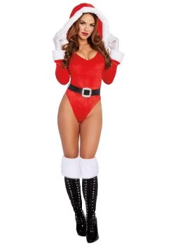 Dreamgirl Women's Sexy Santa's Helper Costume