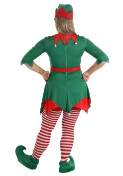 Women's Santa's Helper Costume -Halloween Costume Shop womens santas helper costume alt 2
