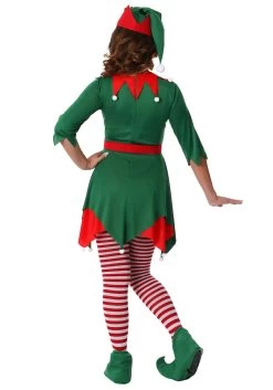 Women's Santa's Helper Costume -Halloween Costume Shop womens santas helper costume alt 3