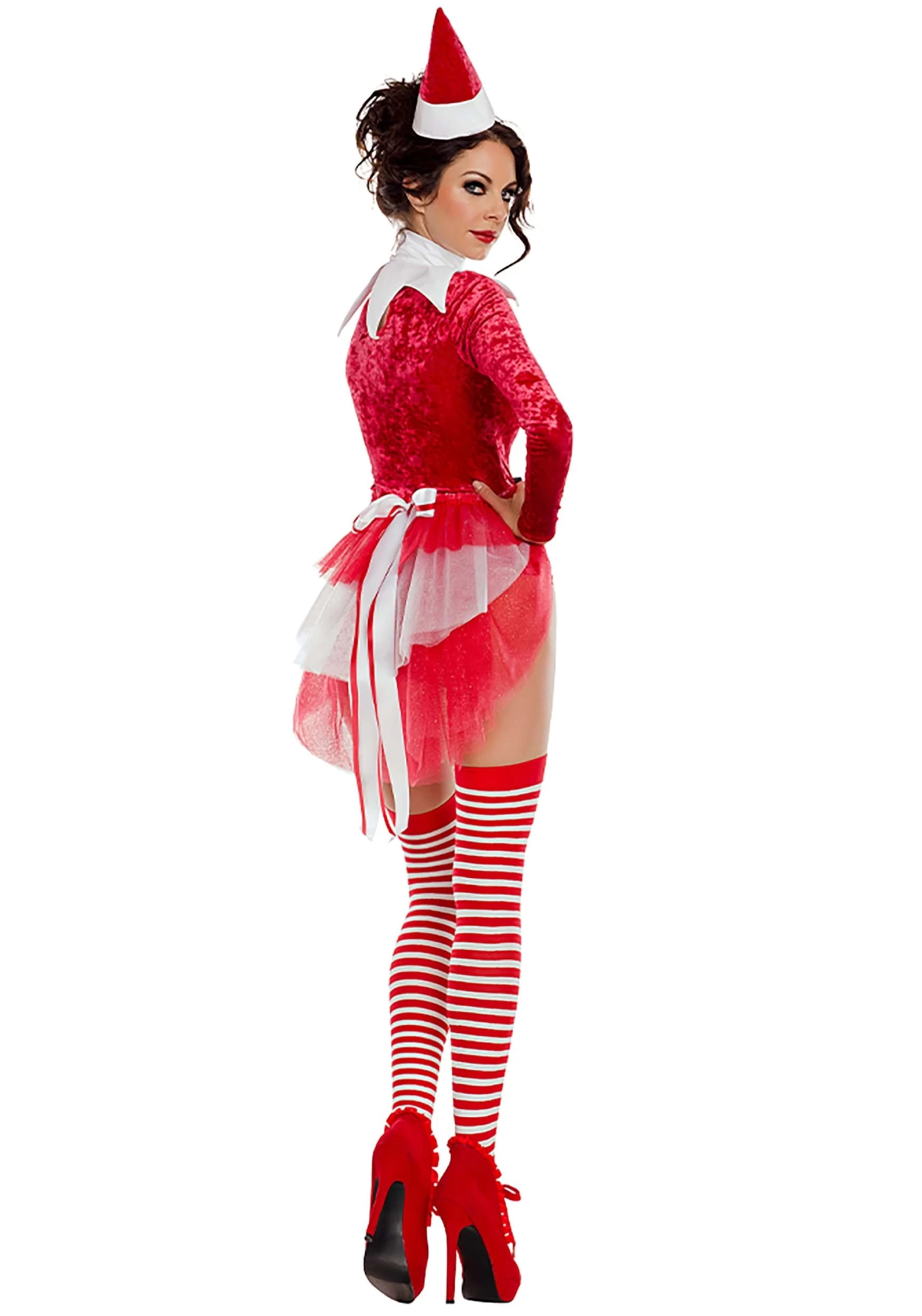 Santa's Shelf Helper Costume For Women 4 Santa's Shelf Helper Costume For Women - Image 2