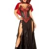 Roma Women's Sexy Blood Lusting Vampire Costume
